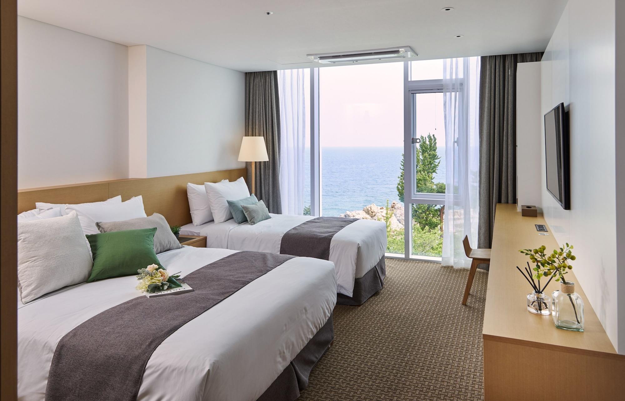 Naksan Beach Hotel Yangyang Bagian luar foto