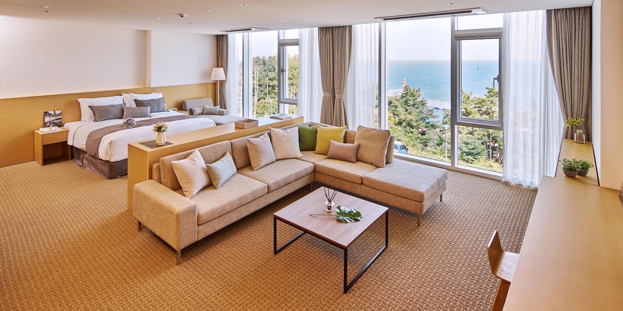 Naksan Beach Hotel Yangyang Bagian luar foto