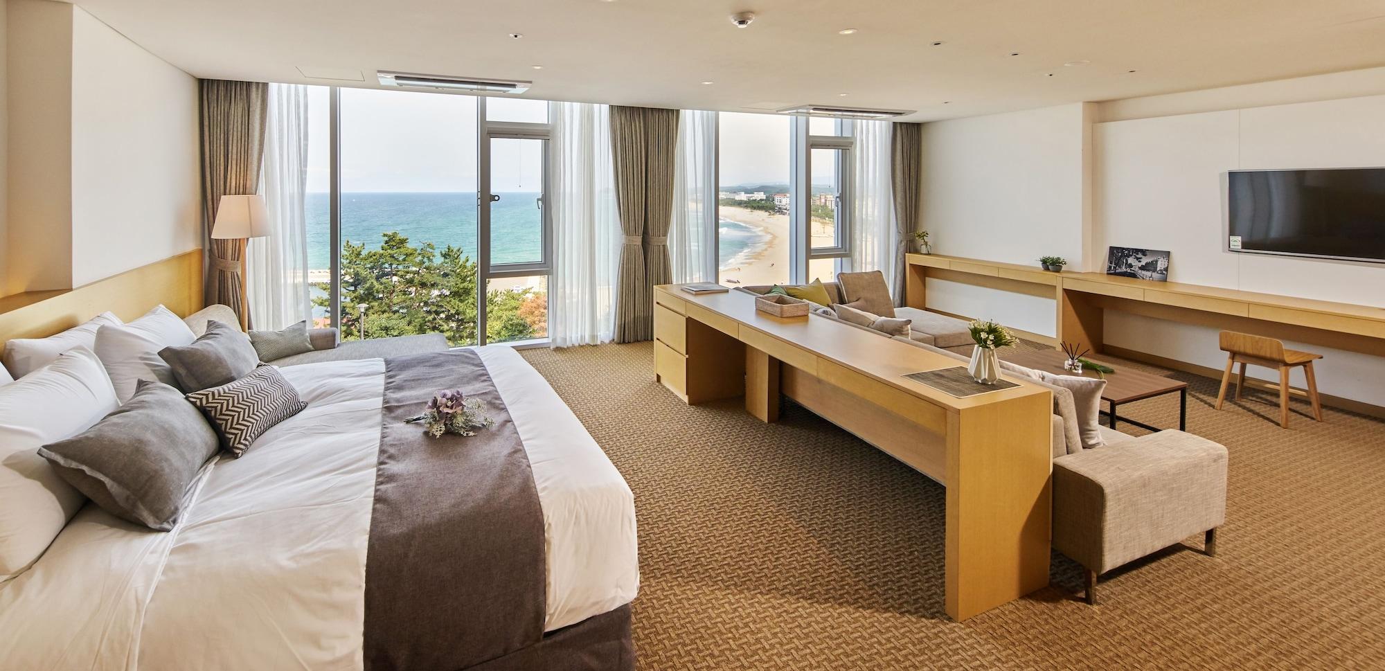 Naksan Beach Hotel Yangyang Bagian luar foto