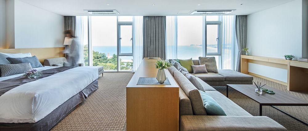 Naksan Beach Hotel Yangyang Bagian luar foto